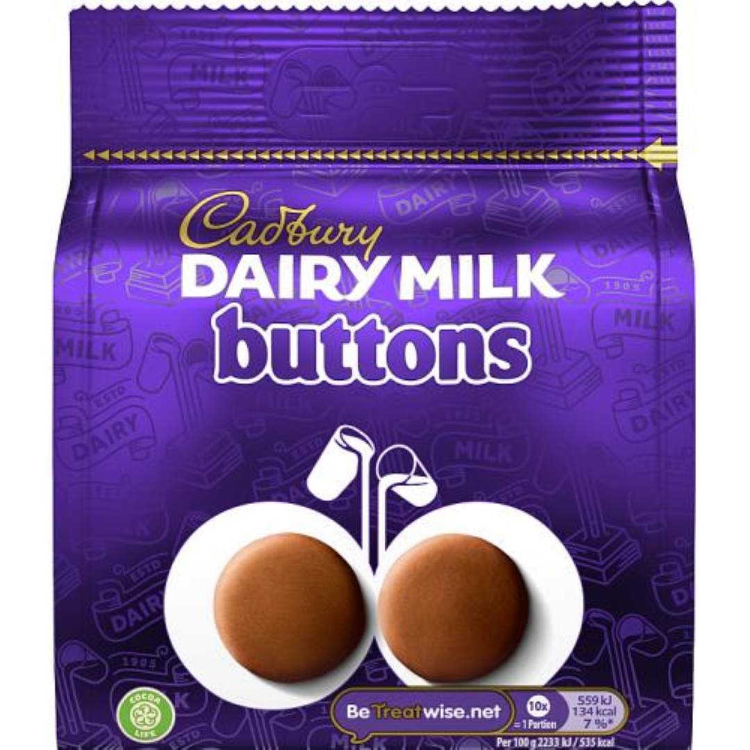 CADBURY DAIRY MILK BUTTONS 95G